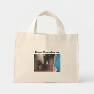 016_13A, Roscoe-My precious boy Mini Tote Bag