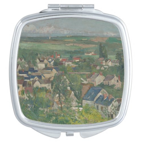 017_009 Paul Cezanne Auvers Panoramic View Comp Compact Mirror