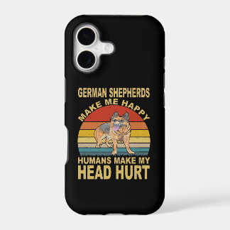 017 German Shepherds Make Me Happy Humans Make My iPhone 17 Case