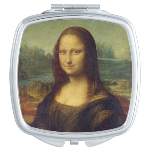018_001 Leonardo da Vinci Mona Lisa Compact Mirr Compact Mirror