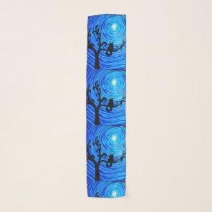 019 - Cat and the Moon - Scarves