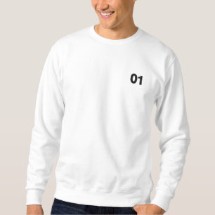 01 EMBROIDERED SWEATSHIRT