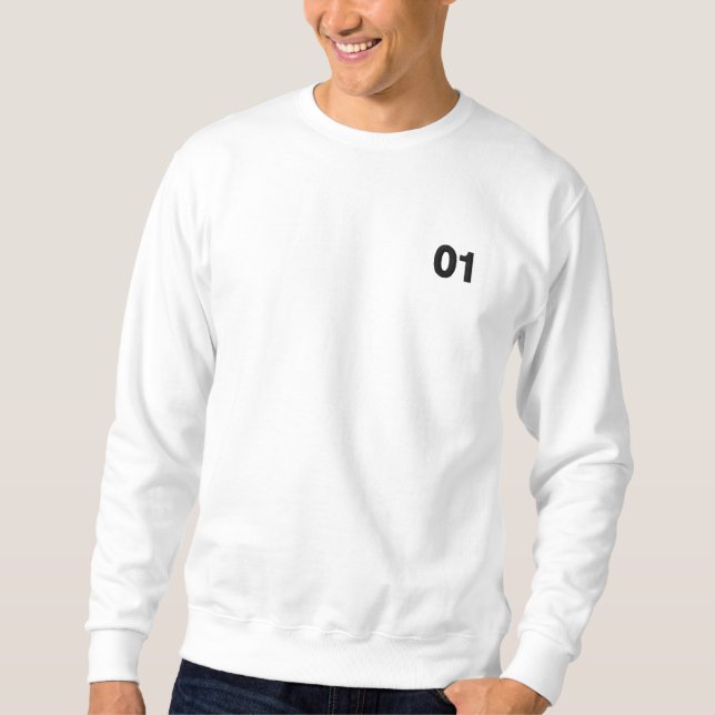 01 EMBROIDERED SWEATSHIRT (Front)