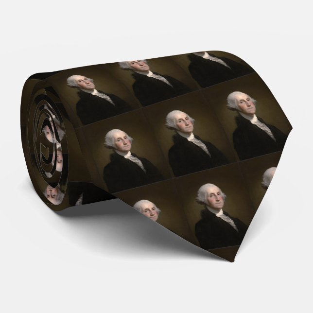01 George Washington Neck Tie (Rolled)