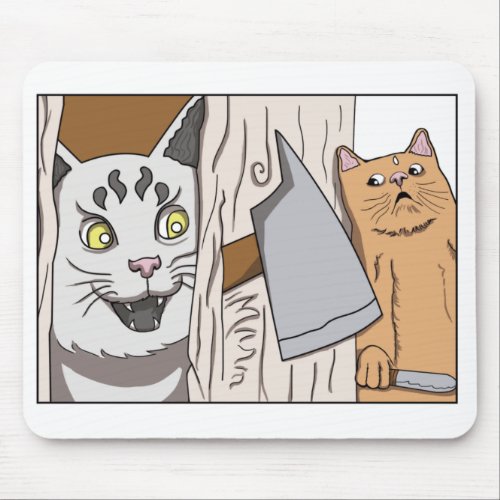 01 here_jhonny_cat mouse pad