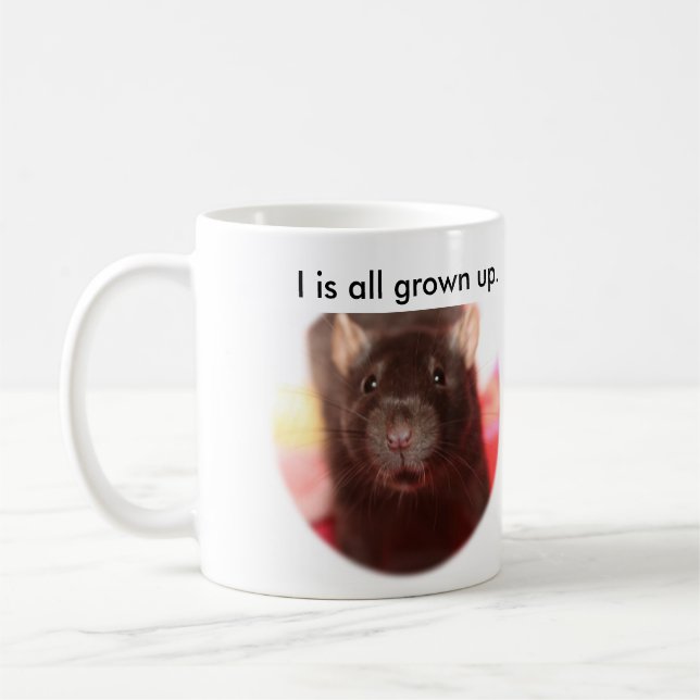 01Image5, StaringBaby, Ain't I cute? Coffee Mug (Left)