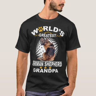 021 World's Greatest German Shepherd Grandpa T-Shirt