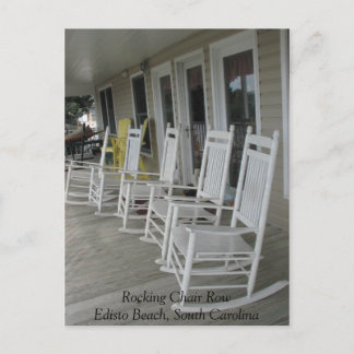 022, Rocking Chair RowEdisto Beach, South Carolina Postcard