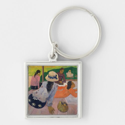 026_002 Gauguin Siesta Compact Mirror Keychain
