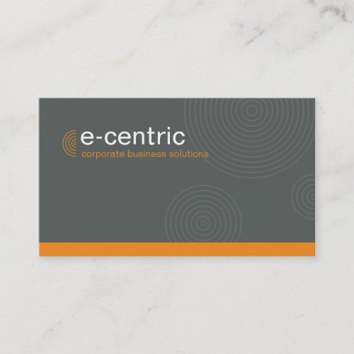 028 Julie :: BCard - Dynamic Centric - silver Business Card