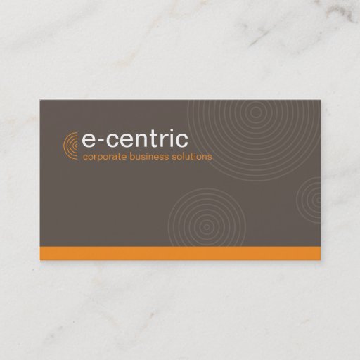Customizable 028 Julie :: BCard - Dynamic Centric - smoke Business Card Template