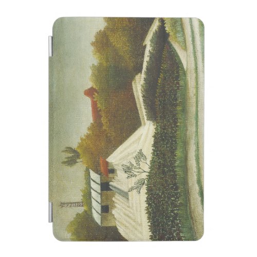 029_003 Henri Rousseau Lumber Mills in the Suburb iPad Mini Cover