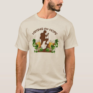 (02)The Hiking for Hops Mens Long Sleeve Basic Tee