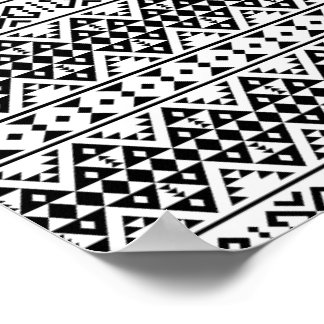 03012020 Tribal ethnic Pattern-02 Poster