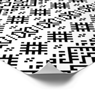 03012020 Tribal ethnic Pattern-04 Poster