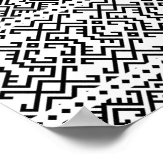 03012020 Tribal ethnic Pattern-07 Poster