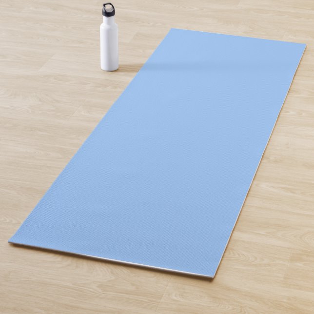 #030 Pastel Blue Color Collection Yoga Mat (In Situ)