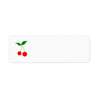 031 RED CARTOON RED CHERRIES CLIPART VECTOR GRAPHI LABEL