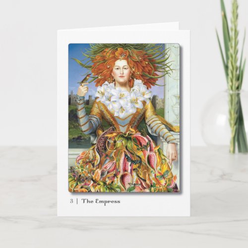 03 Empress Tarot Greeting Card