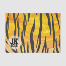 03of12 Tiger Pattern Tissue Paper