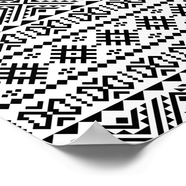 04012020-Tribal-ethnic-Pattern-09 Poster (Corner)