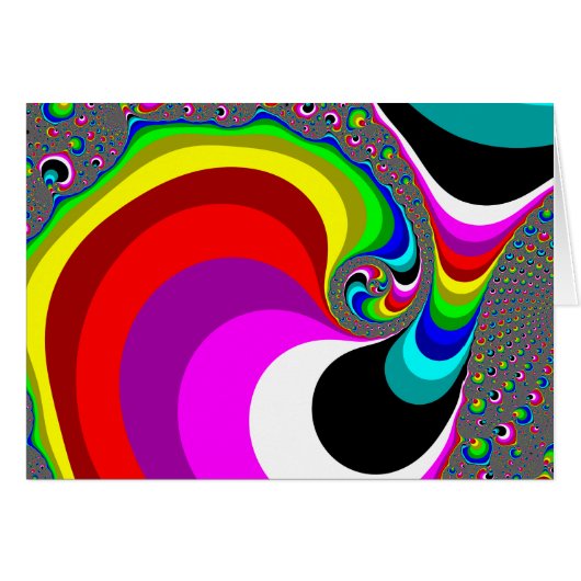040 Obama - Fractal Art Cards (Front Horizontal)
