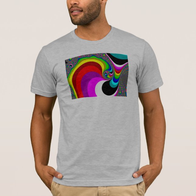 040 Obama - Fractal Art T-Shirt (Front)