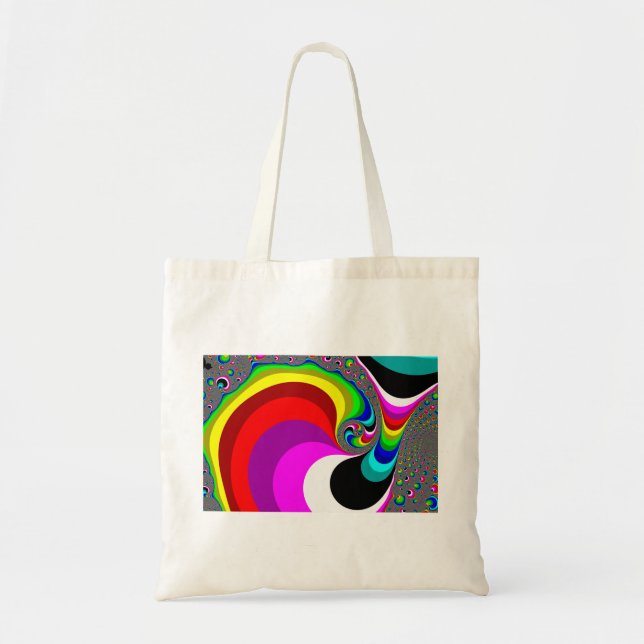 040 Obama - Fractal Art Tote Bag (Front)