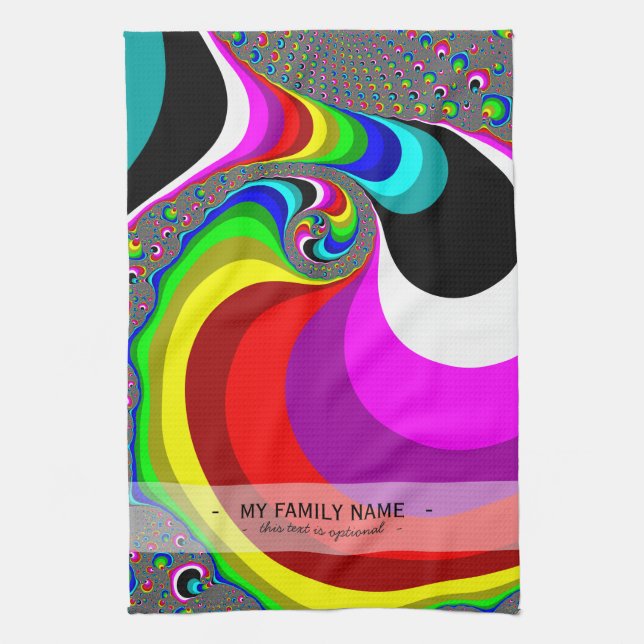 040 Obama - Fractal Art Towel (Vertical)