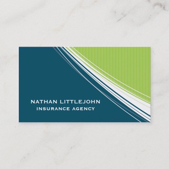 042 Nicole :: bcard - pizzazz v2 Business Card (Front)