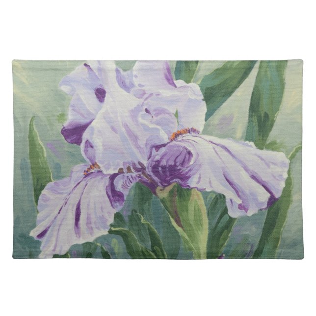 0440 Purple Iris Placemat (Front)