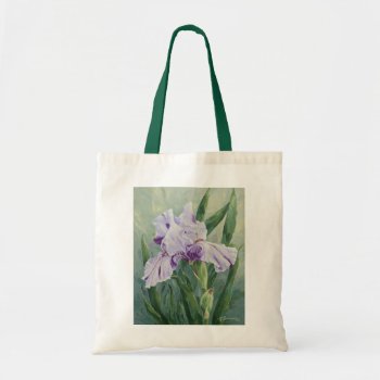 0440 Purple Iris Tote Bag by RuthGarrison at Zazzle