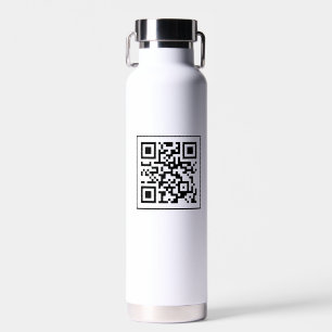 045692 secret QR coded message Water Bottle