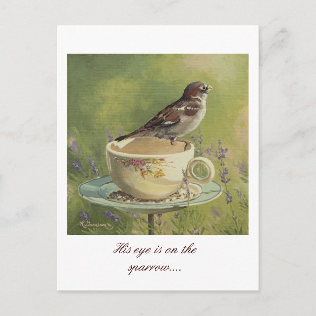 0470 Sparrow Postcard (Front)