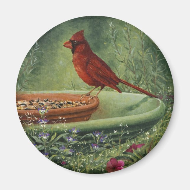 0487 Cardinal Magnet (Front)