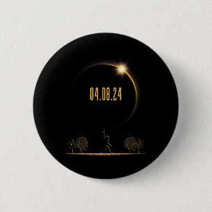 04.08.24 Total Solar Eclipse 2024  Button