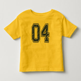 04 Custom Jersey Toddler T-shirt