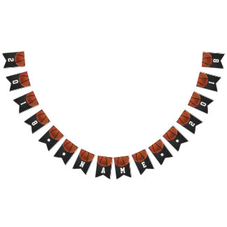 04of12 Basketball Themed Party Bunting Bunting Flags