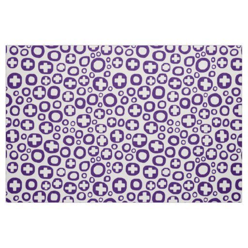 050215 - Deep Purple on White Fabric