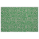 050215 - Grass Green on White Fabric