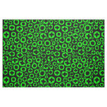 050215 - Green on Black Fabric