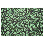 050215 - Mint Green on Black Fabric