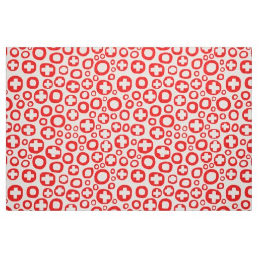 050215 - Red on White Fabric