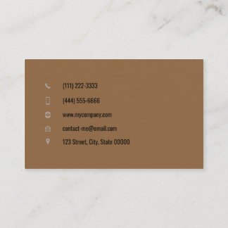 05-2019 Customizable handyman tools wood v1 Business Card