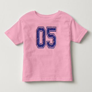 05 Custom Jersey Toddler T-shirt