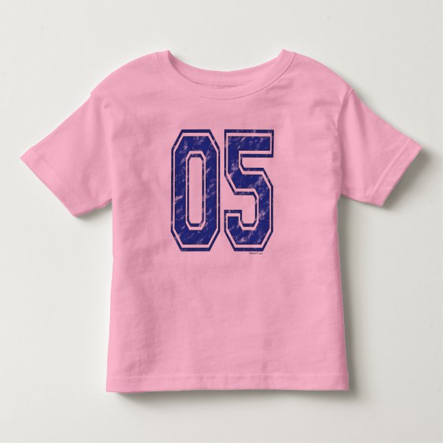05 Custom Jersey Toddler T-shirt (Front)
