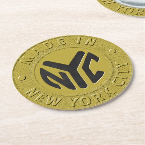 05of12 New York Token Party Coasters