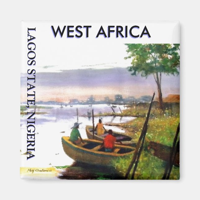 060507122415pz, LAGOS STATE, NIGERIA , LAGOS ST... Magnet (Front)