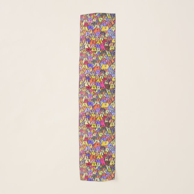 061 - Cats - Scarves (Front)