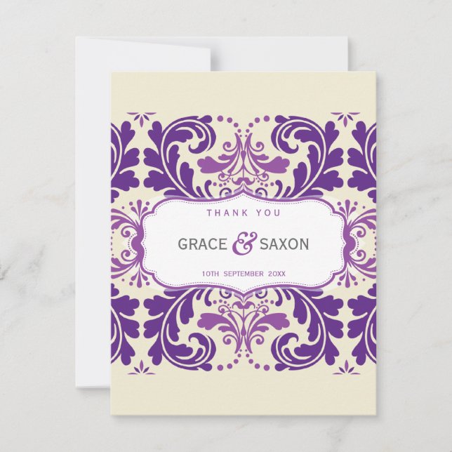 064 Enna :: THANK YOU NOTE 1 - savvy Card (Front)